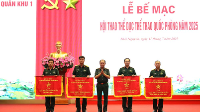 Quân khu 1: Bế mạc Hội thao thể dục thể thao năm 2025