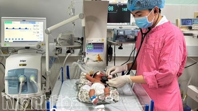 Das Khanh Hoa General Hospital rettet das Leben eines 26 Wochen alten Frühgeborenen mit einem Gewicht von 700 Gramm