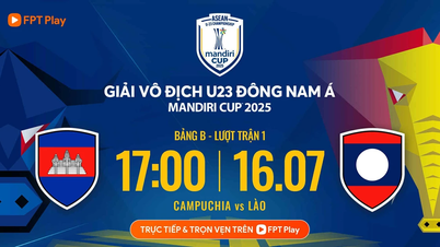 Nhận định U23 Campuchia vs U23 Lào, 17h00 ngày 16/7: Cơ hội duy nhất