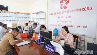 Xã Mỹ Thành: Vượt khó, vận hành chính quyền phục vụ nhân dân