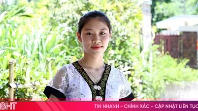 27,5 điểm khối C00 và chuyện vượt khó của nữ sinh người dân tộc Thái ở Hà Tĩnh