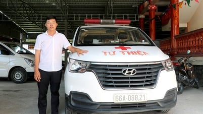Những chuyến xe nghĩa tình của anh Nguyễn Trường Giang