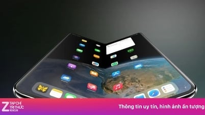 iPhone màn hình gập dần lộ diện