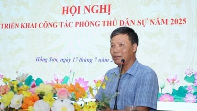 Xã Hồng Sơn sẵn sàng ứng phó sự cố thiên tai