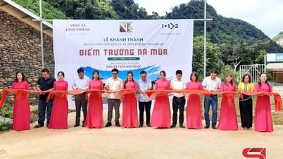Khánh thành công trình điểm trường mầm non Nà Mùa
