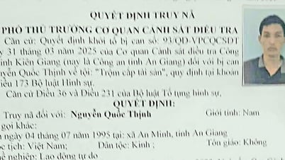 An Giang truy nã đối tượng trộm 17kg khô mực