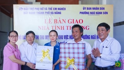 Bàn giao nhà cho phụ nữ khó khăn phường Ngũ Hành Sơn