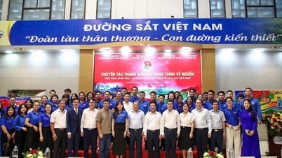 “Chuyến tàu Thanh niên với hành trình về nguồn: Giáo dục lý tưởng cách mạng cho đoàn viên, thanh niên