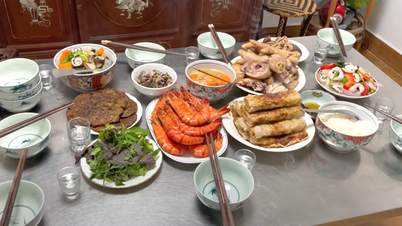 Chàng rể miền Nam ăn giỗ ở Bắc, mê tít 1 món đặc sản trong mâm cỗ Hải Phòng