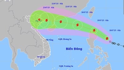 Áp thấp nhiệt đới mạnh lên thành bão Wipha và đi vào biển Đông, Hải Phòng nắng nóng gay gắt
