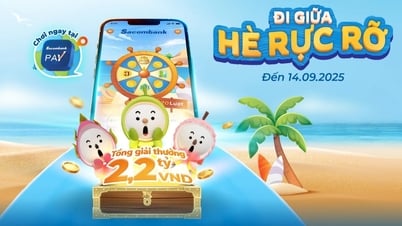 Ghép địa danh Việt đổi thưởng 18 triệu đồng: Sân chơi mùa hè hấp dẫn từ Sacombank