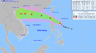 Bão WIPHA tiến vào Biển Đông, sẽ gây mưa lớn cho Bắc Bộ