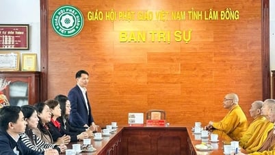 Lãnh đạo Sở Dân tộc và Tôn giáo tỉnh thăm, làm việc với các tổ chức tôn giáo