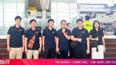 2 học sinh quê Hà Tĩnh giành 2 Huy chương Vàng Olympic Toán học Quốc tế