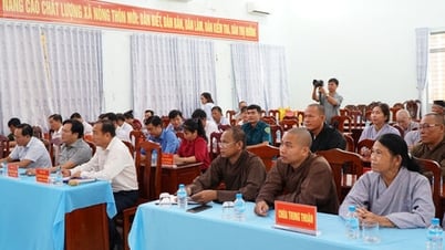 Thuận Mỹ: Họp mặt chức sắc, chức việc các cơ sở tôn giáo trên địa bàn xã
