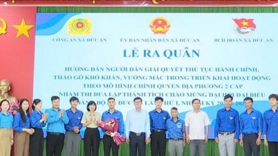 Xã Đức An ra quân hướng dẫn người dân giải quyết thủ tục hành chính