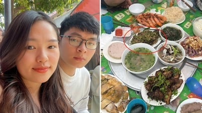 Rể miền Trung ngỡ ngàng cảnh ăn cỗ lúc 7h ở miền Bắc, ngại thử 1 món trong mâm
