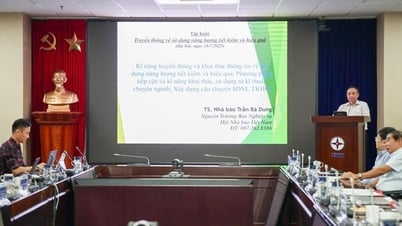 Tập huấn cho các cơ quan báo chí về sử dụng năng lượng tiết kiệm và hiệu quả