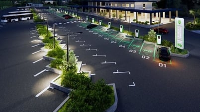 Hà Nội xuất hiện chỗ đỗ ôtô điện