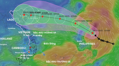 Bão Wipha khả năng cao sẽ ảnh hưởng trực tiếp đến đất liền nước ta