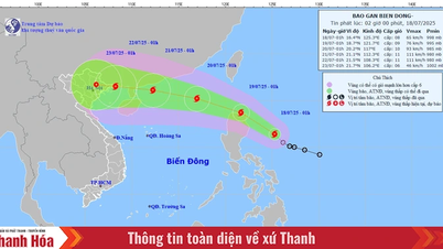 Áp thấp nhiệt đới mạnh lên thành bão WIPHA, Thanh Hóa chủ động ứng phó