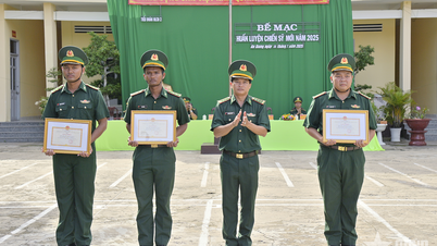 Bộ đội Biên phòng tỉnh An Giang bế mạc huấn luyện chiến sĩ mới năm 2025