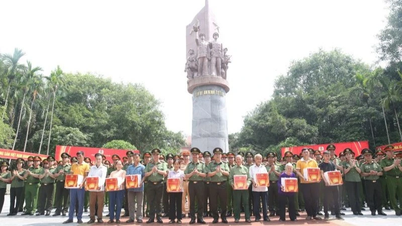 Công an Hà Nội “về nguồn” lan tỏa giá trị nhân ái, sẻ chia