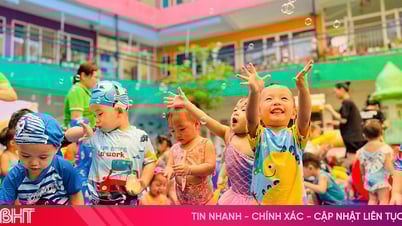 Xua tan nắng hè với lễ hội nước Trường Mầm non Trí Đức