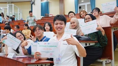 Sinh viên 24 trường ĐH của 8 quốc gia đến Việt Nam tham gia trại hè