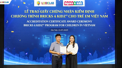 Logic Lab vinh dự nhận giấy chứng nhận kết quả thẩm định chương trình giáo dục Bricks 4 Kidz® cho trẻ em Việt Nam