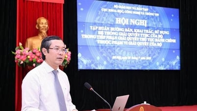 Bộ GD-ĐT đưa 95 thủ tục hành chính lên hệ thống và kết nối với Cổng dịch vụ công quốc gia