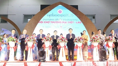 Khai mạc Hội chợ thương mại Việt-Lào năm 2025