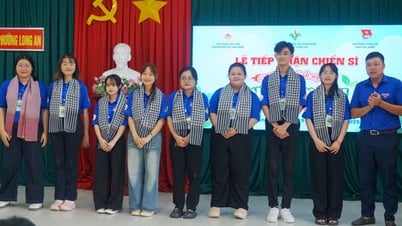 Phường Long An tiếp nhận sinh viên tham gia tình nguyện Mùa hè xanh
