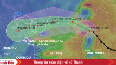 Cảnh báo mưa lớn 18 tỉnh thành khi bão Wipha vào Biển Đông