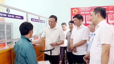Các đoàn công tác của tỉnh tiếp tục khảo sát, nắm tình hình tại các xã