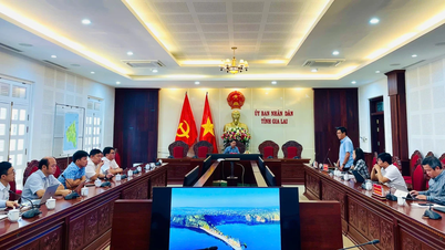 Chủ tịch UBND tỉnh Gia Lai Phạm Anh Tuấn nghe báo cáo về quy hoạch Khu du lịch Biển Hồ-Chư Đang Ya