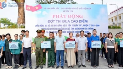 Xã Tiên Yên phát động đợt thi đua cao điểm chào mừng Đại hội Đảng bộ các cấp nhiệm kỳ 2025 - 2030