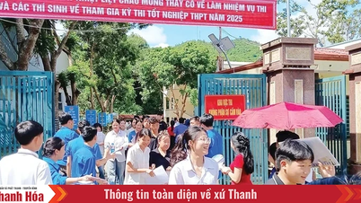 2025年、タインホア州の受験者の99.49%が高校卒業試験に合格