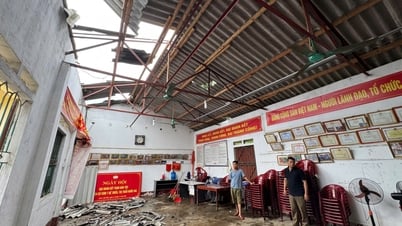 Hàng chục nhà bị tốc mái, cây đổ, giao thông ảnh hưởng sau trận mưa dông lớn - Báo Cao Bằng điện tử