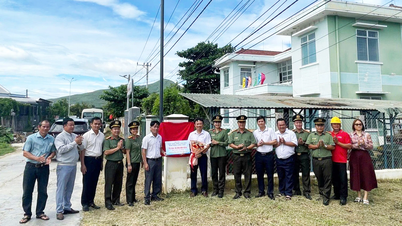 Công an tỉnh Khánh Hòa bàn giao 3 công trình an sinh xã hội tại xã Tây Ninh Hòa