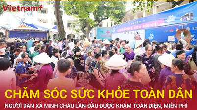 Người dân xã đảo Minh Châu lần đầu được khám sức khỏe toàn diện, miễn phí