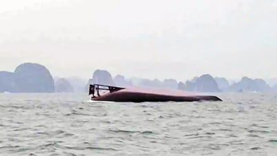 Lật tàu trên vịnh Hạ Long, nhiều người mất tích