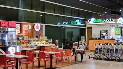 Các công ty ăn uống, dịch vụ phòng chờ ở sân bay báo lãi to
