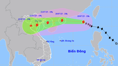 Bão số 3 đang mạnh lên cấp 10-11, giật cấp 14 trên Biển Đông