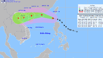 Bão WIPHA di chuyển nhanh, gây mưa lớn diện rộng