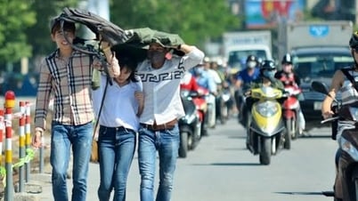 Miền Bắc ngày nắng rát chiều tối đổ mưa, TP Hồ Chí Minh mưa nhiều