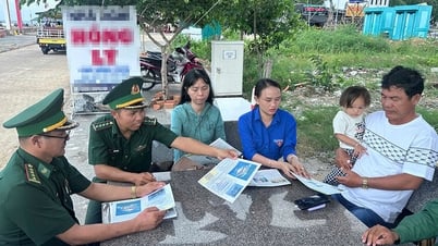 Đồn Biên phòng Tiên Hải tuyên truyền pháp luật cho trên 450 lượt người