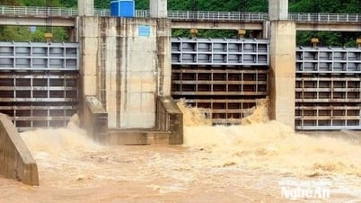 Xả nước hồ chứa thủy điện Bản Ang từ 1 giờ sáng mai, ngày 20/7