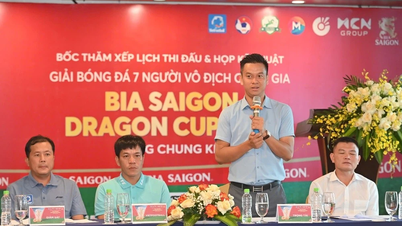 Bia Saigon đồng hành cùng Giải bóng đá 7 người vô địch Quốc gia Bia Saigon Dragon Cup 2025 (VPL-S6)