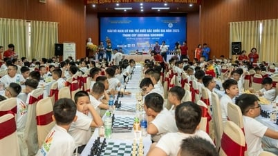 443 kỳ thủ dự Giải vô địch Cờ vua trẻ xuất sắc quốc gia 2025